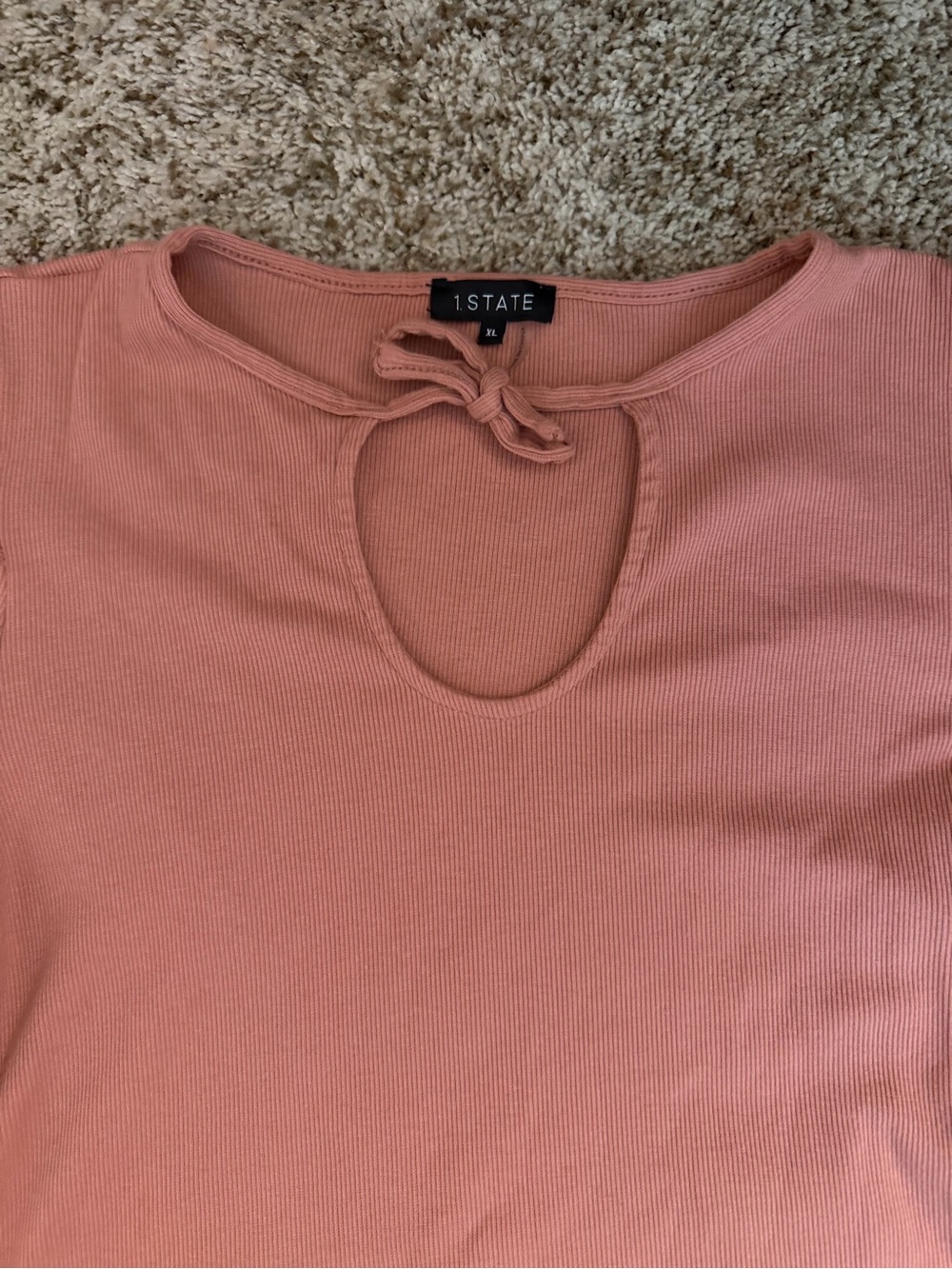 1. State Ribbed Long Sleeve - Picture 2 of 4